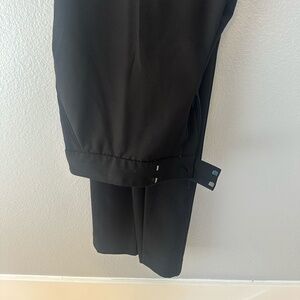 Dillard's Investments Size 12L Black Dress Pants / Slacks Spandex Waist